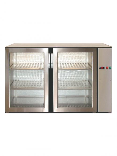 Arrières bars réfrigérés inox - groupe à distance - encastrables - plusieurs options de portes et profondeurs_0