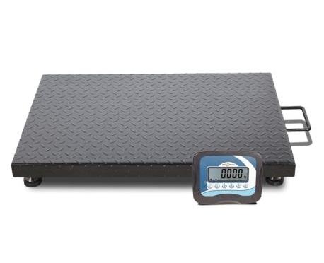 Balance plate-forme au sol 100x100cm - 600kg - Indicateur BR15 - Protection IP54_0