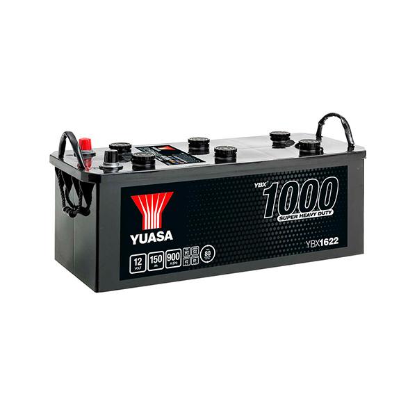 Batterie camion Yuasa YBX1622 - 12V 150Ah 900A - sans entretien, robuste et fiable_0