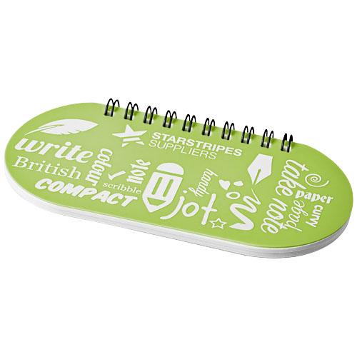 Cahier Capsule 21269003 - 50 feuilles vierges 80g/m² - Couverture en polypropylène personnalisable_0