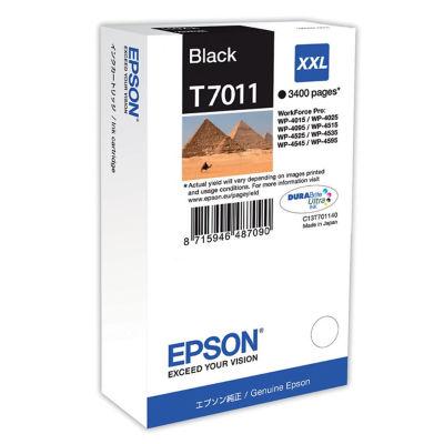Cartouche Epson T7011 noir pour imprimantes jet d'encre_0