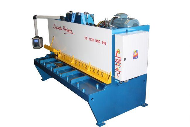 Cisaille hydraulique à angle variable - coupe tôles acier jusqu'à 20 mm - 3 mètres - avec commande numérique_0