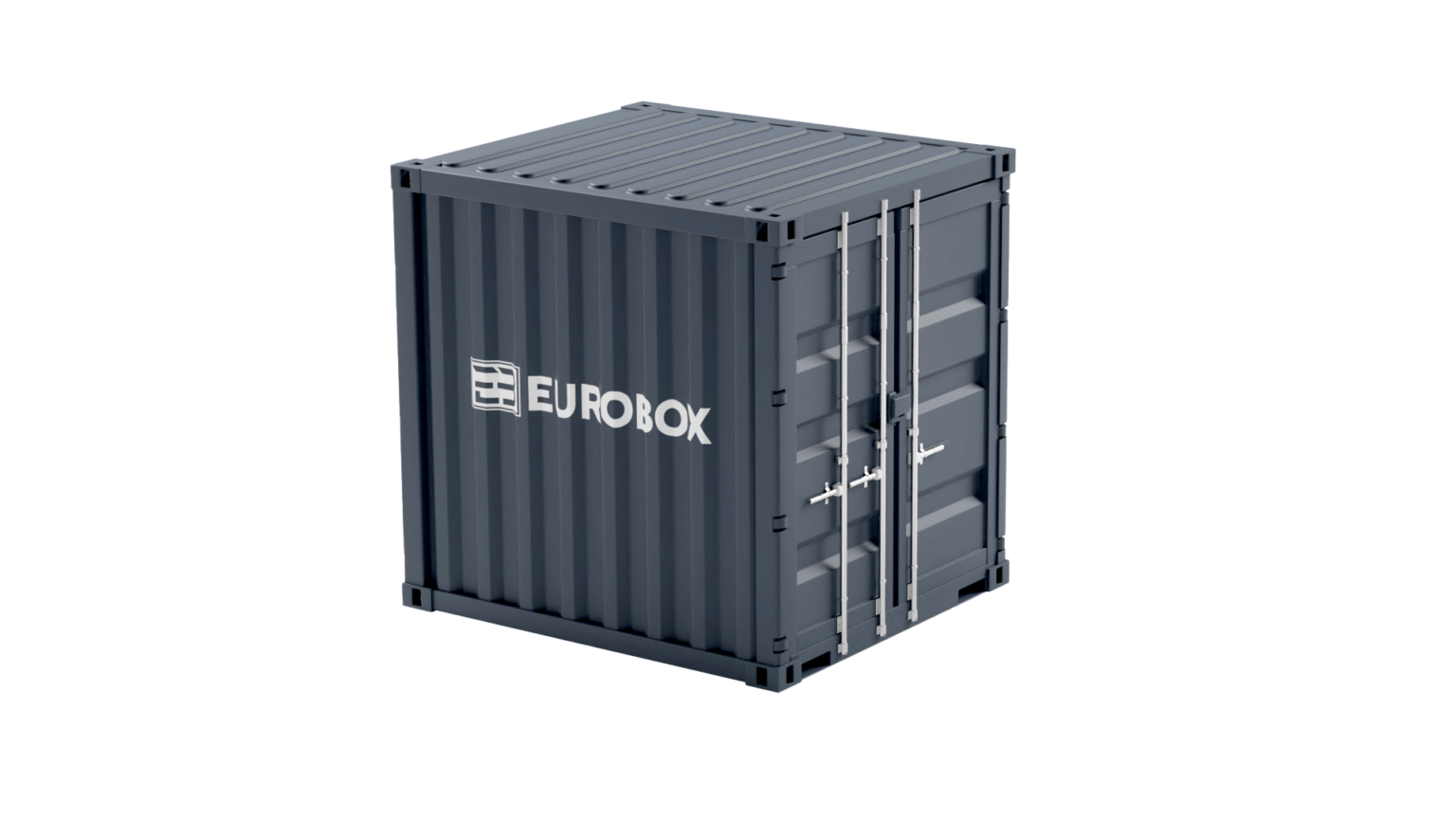Container maritime 10 pieds en acier ultra-résistant, disponible neuf pour stockage flexible, adaptable et économique - eurobox_0