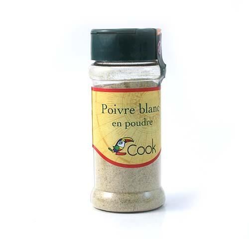 COOK - POIVRE BLANC EN POUDRE 45GR