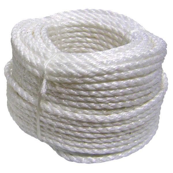 Cordage polypropylène blanc 10mm - Couronne de 100m - Corderies Tournonaises - Réf. 31/1743 - 483019_0