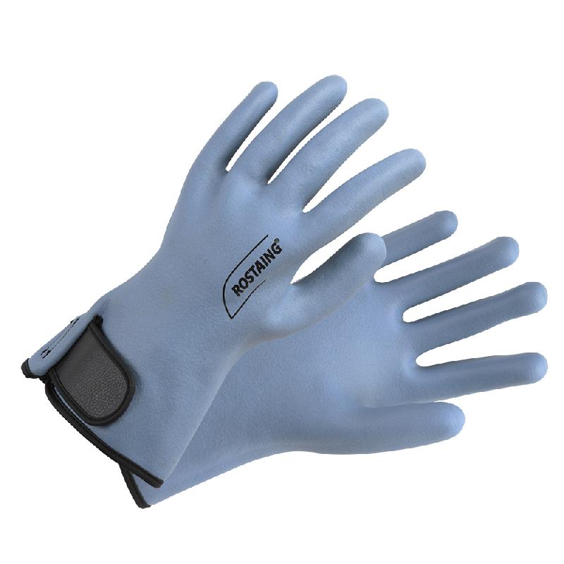 Gant de plantation ROSTAING MAXIMA - taille 8 - protection intégrale en nitrile, ajustable, pour jardinage_0