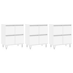 Helloshop26 - Buffet bahut commode armoire meuble de rangement organisateur cuisine salle de séjour salons 3 pcs bois d'ingénierie 02_0037000 - 3000_0