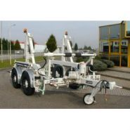 K102H - Remorque porte-touret - Lancier - 7T - Polyvalente et robuste pour tourets de grandes dimensions_0