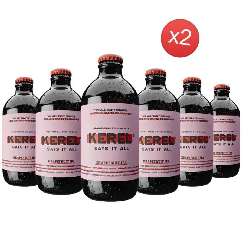 Kerel grapefruit ipa 12*33cl Planète Soif Hellopro