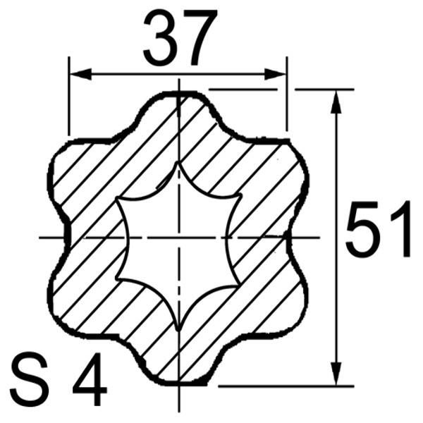 MACHOIRE TUBE S4 P580