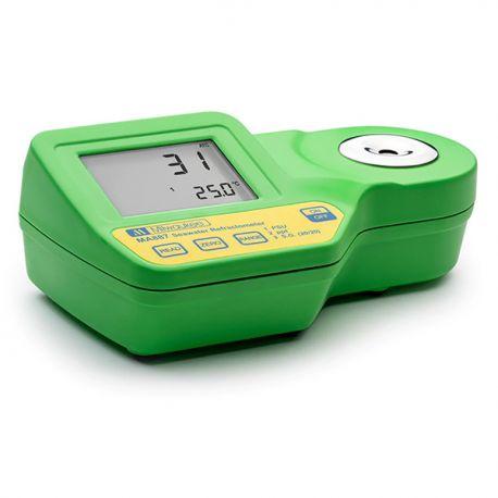 Réfractomètre numérique Milwaukee MA887 - Précision pour salinité d'aquarium avec écran digital_0