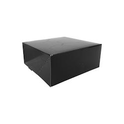 Packnwood FHC - 50 Pcs - Boîte pâtissière en carton noir 140x140x60mm - Micro-ondes - 209BPN146_0