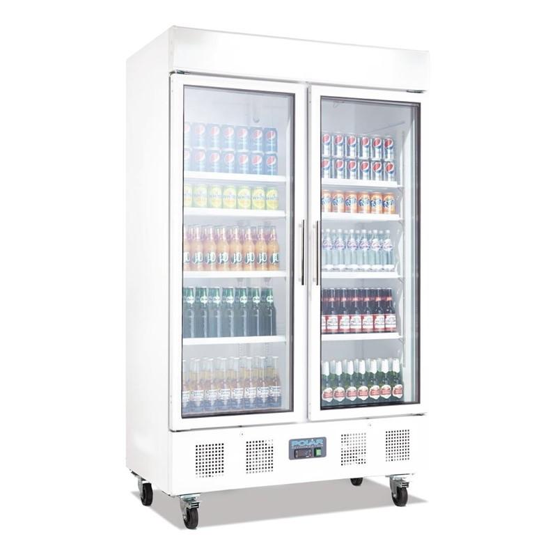 Polar - vitrine à boisson réfrigérée 2 portes 944 litres_0