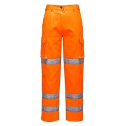 Portwest - Pantalon de travail élastiqué et confortable pour femmes haute visibilité Orange Taille XL - XL orange 5036108281015_0