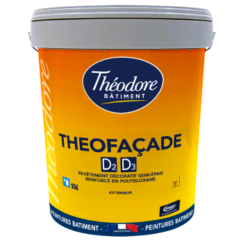 Revêtement semi-épais pour façades - Résistance aux intempéries - Réf. Ag01890 - theodore_0