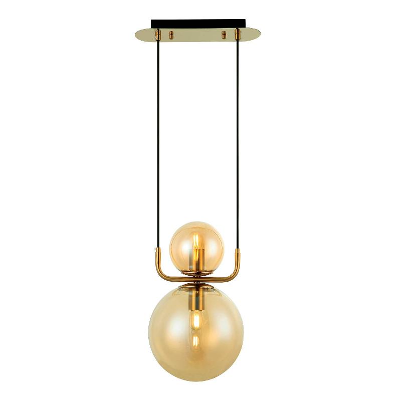 VIOKEF SUSPENSION MIRA, STYLE VINTAGE, 2 L., DORÉ