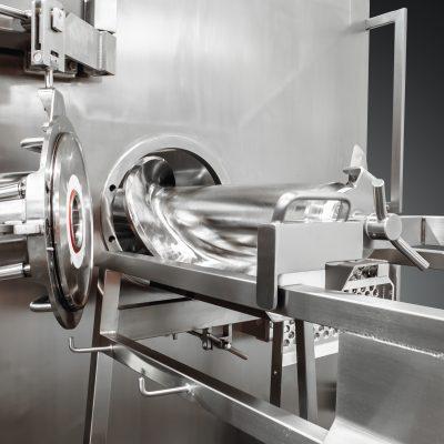WW_160 - Hachoir industriel pour viande fraîche et blocs congelés avec vis inoxydable et plaques jusqu'à 400mm_0