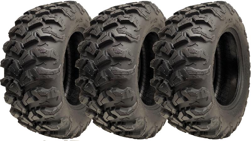 27x9.00R14 ATV Tyre 8ply P3137 OBOR 225/70R14 Outslope 73J Road Legal (Set of 3)_0