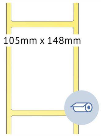 Étiquette en rouleau thermotransfert 105x148,5 mm - 4095_0