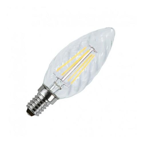 Ampoule LED fil COB torsade E14 4W 2700°K claire - NUMI71232_0