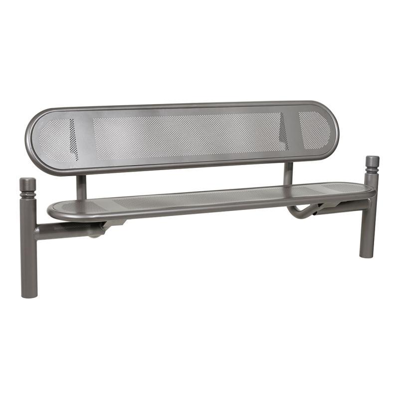 Banc public en acier Estoril City - Réf : 209320.Gpro - Design robuste et décoratif_0