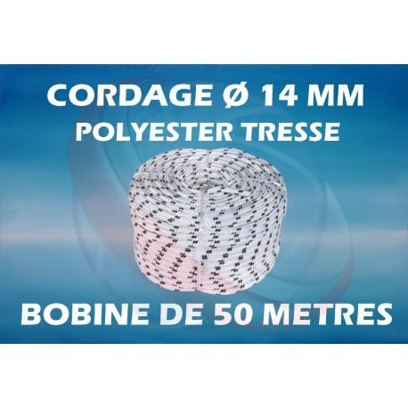 Bobine de corde 50m polyester ø14 mm_0