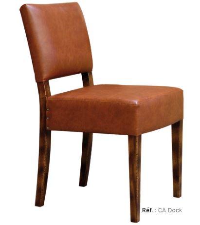 Chaise Dock - assise standard - Hauteur 79 cm - Largeur 45 cm - Poids 6 kg_0