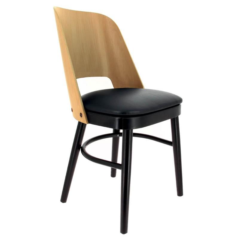 Chaise salle de restaurant colisée bicolore - bicolore_0