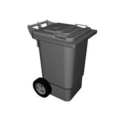 Conteneur Sur Roues 240 Litres          240 580x740x1070mm VIRTUS GROUP - blanc 7864908482879_0