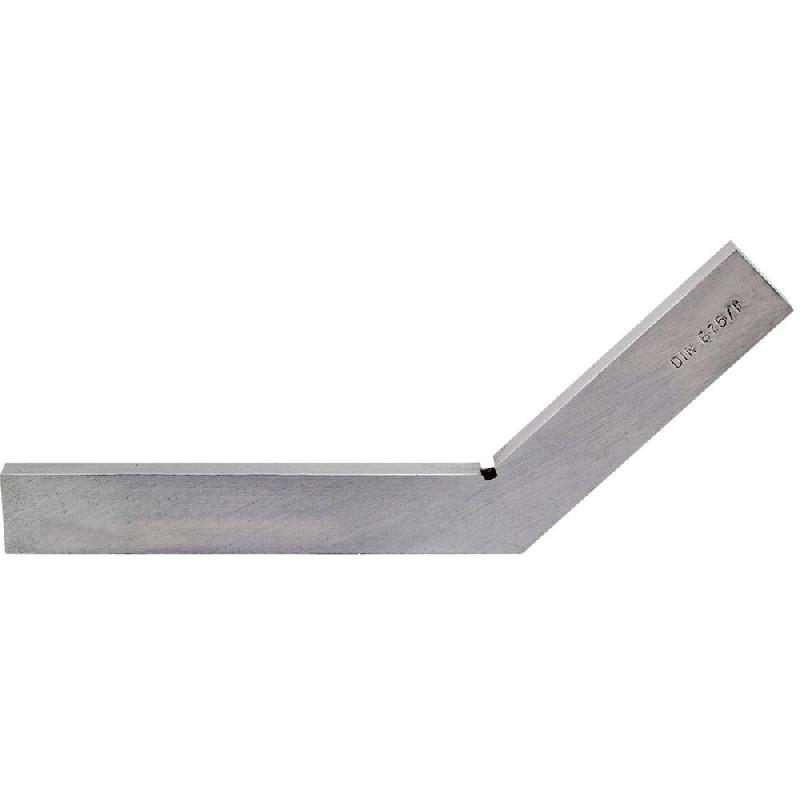 Équerre simple 135° - 200 x 200 mm - Classe 2 DIN 875 en acier fraisé rectifié_0