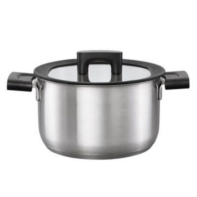 Fait-tout - Hard Face Steel - 20 cm / 3L - avec couvercle_0