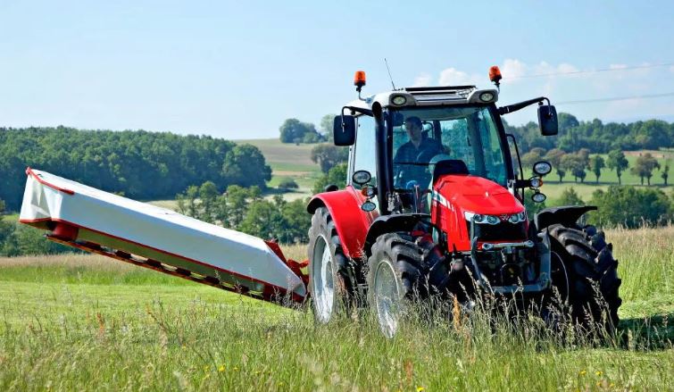 Faucheuse à disques avec une largeur de coupe de 2,40 m - kuhn gmd 240_0