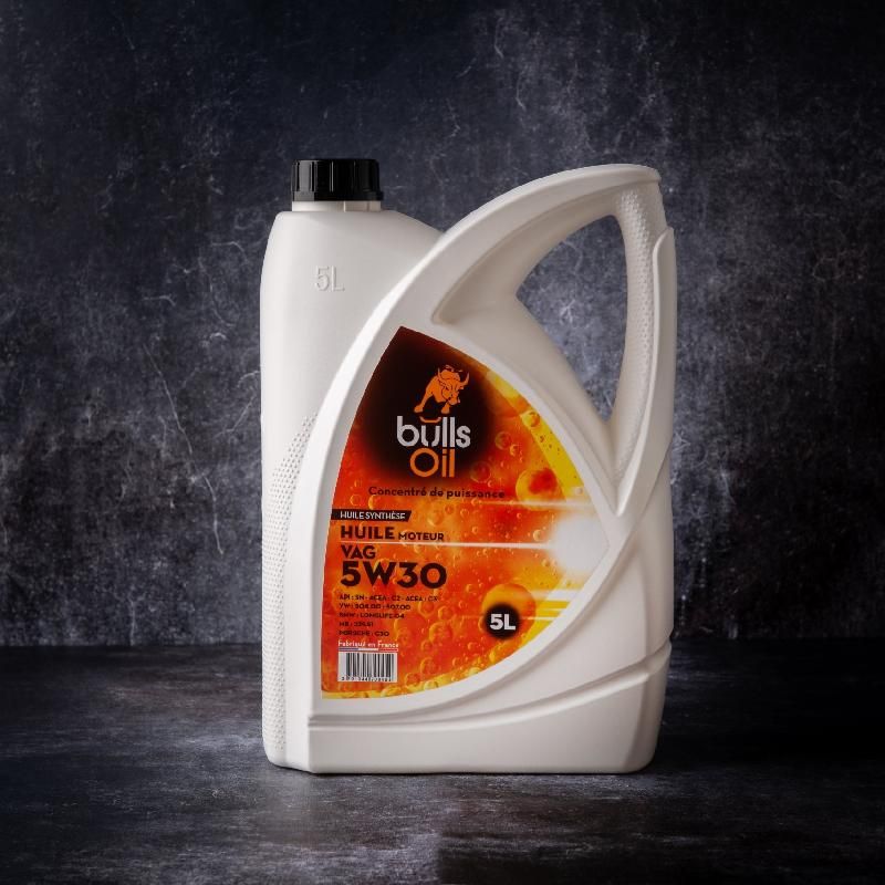 Huile moteur 100 % synthèse - BULLS OIL VAG 5W30 - Conditionnements de 1L à 1000L_0