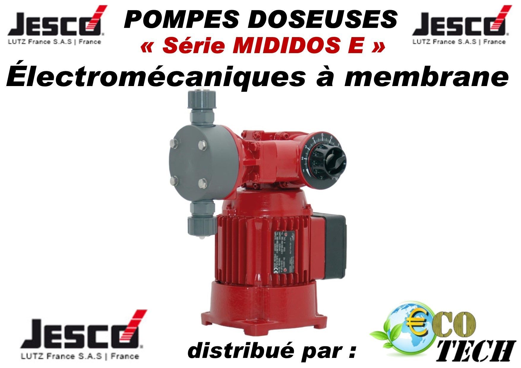 Jesco série mididos e - pompe doseuse à membrane électromécanique_0