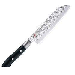 KASUMI couteau Japonais Hammered Santoku 18 cm - 4950586740189_0