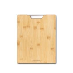 Kitchencook - Planche_3225 - Planche à Découper En Bambou - Poignée Métal - 32x25x1,5 Cm - 3662738047091_0