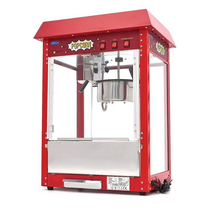 Machine à pop-corn Maxima, professionnelle, 150 g - 1375 W, 3 kg/h_0