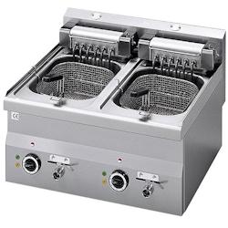 Mastro Friteuse Électrique de Table, 10+10 Litres   18 kW   Virtus - 0698142420710_0