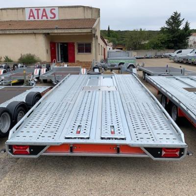 Remorque porte-voiture Brian James TT-231 500x224 - 2 essieux R12 - 3500 kg PTC (stock uniquement)_0