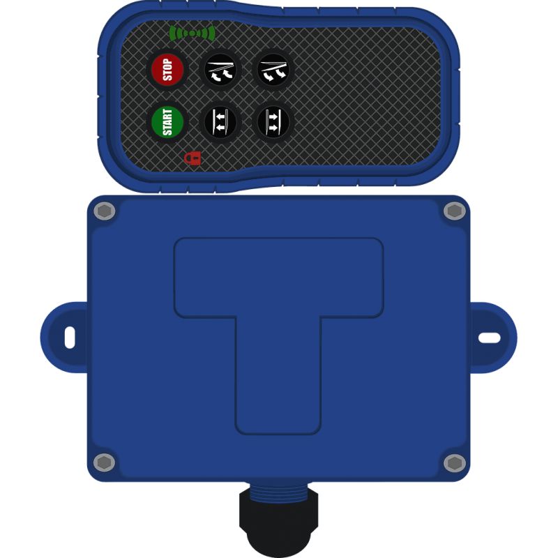 Palfinger mbb - télécommande radio industrielle - tarso -   6vdc à 32vdc_0