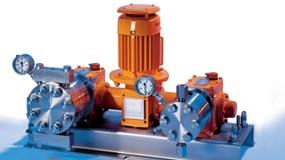 Pompe doseuse électromécanique à membrane et entraînement hydraulique - ORLITA MF - conception modulaire et réglage électrique_0