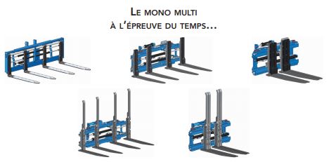Positionneur mono multi-fourche - 2 tiroirs hydrauliques - Longévité accrue et entretien réduit_0