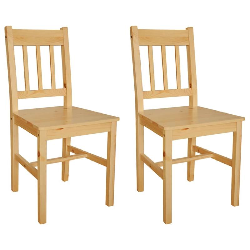 VidaXL Chaises à manger lot de 2 bois de pin Modèle Orion Vintage Plus - 241514_0