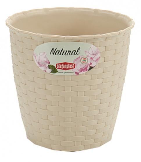 Pot de fleurs Stefanplast S3601817 - Natural Camel - Produit de haute qualité_0