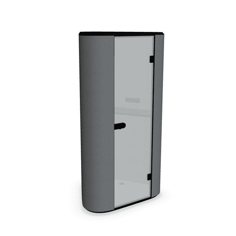 Cabine acoustique design HANA Unicolore_0