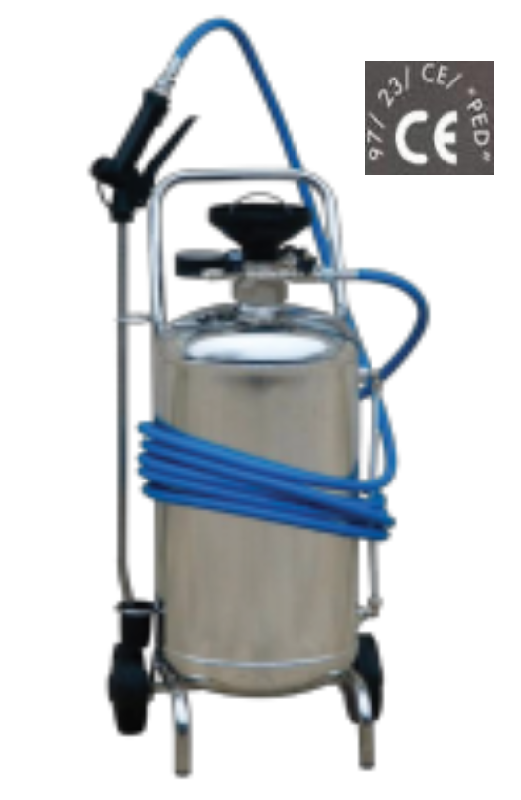 Canon à mousse mobile en inox inoxydable de 24 à 100 litres_0