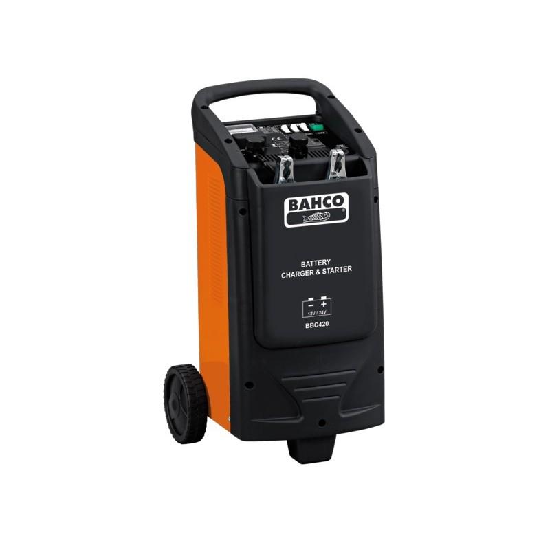 Chargeur de batterie Bahco 12/24V - Booster de démarrage 570 CA - Capacité nominale 4h à 15h_0