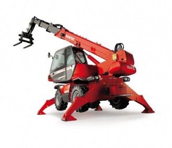 Chariot télescopique rotatif 18m/4t - élévation jusqu'à 18m - capacité 4t_0