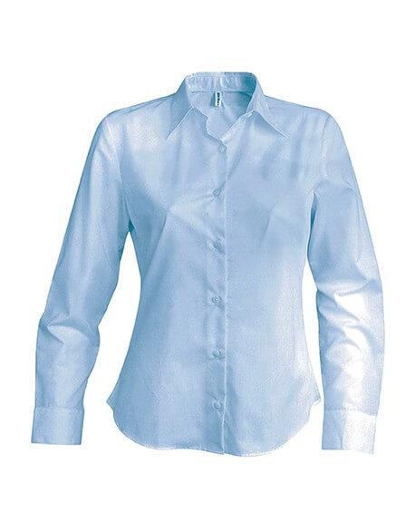 Chemise femme ajustée sans repassage - manches longues - che0009_0