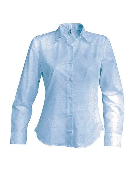 Chemise femme ajustee sans repassage m.Longues - che0009_0